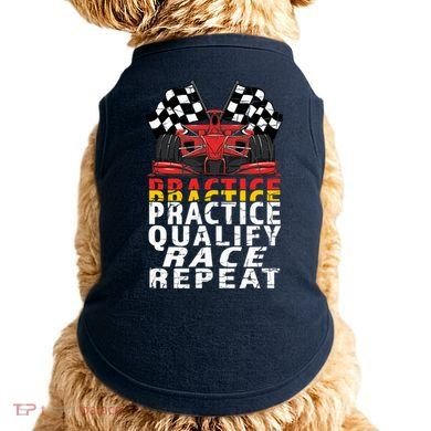 Open Wheel Formula Racing Car Practice Qualify Race Vintage Doggie Tank