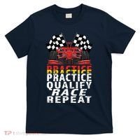 Open Wheel Formula Racing Car Practice Qualify Race Vintage T-Shirt thumb 0