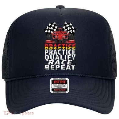 Open Wheel Formula Racing Car Practice Qualify Race Vintage Hat