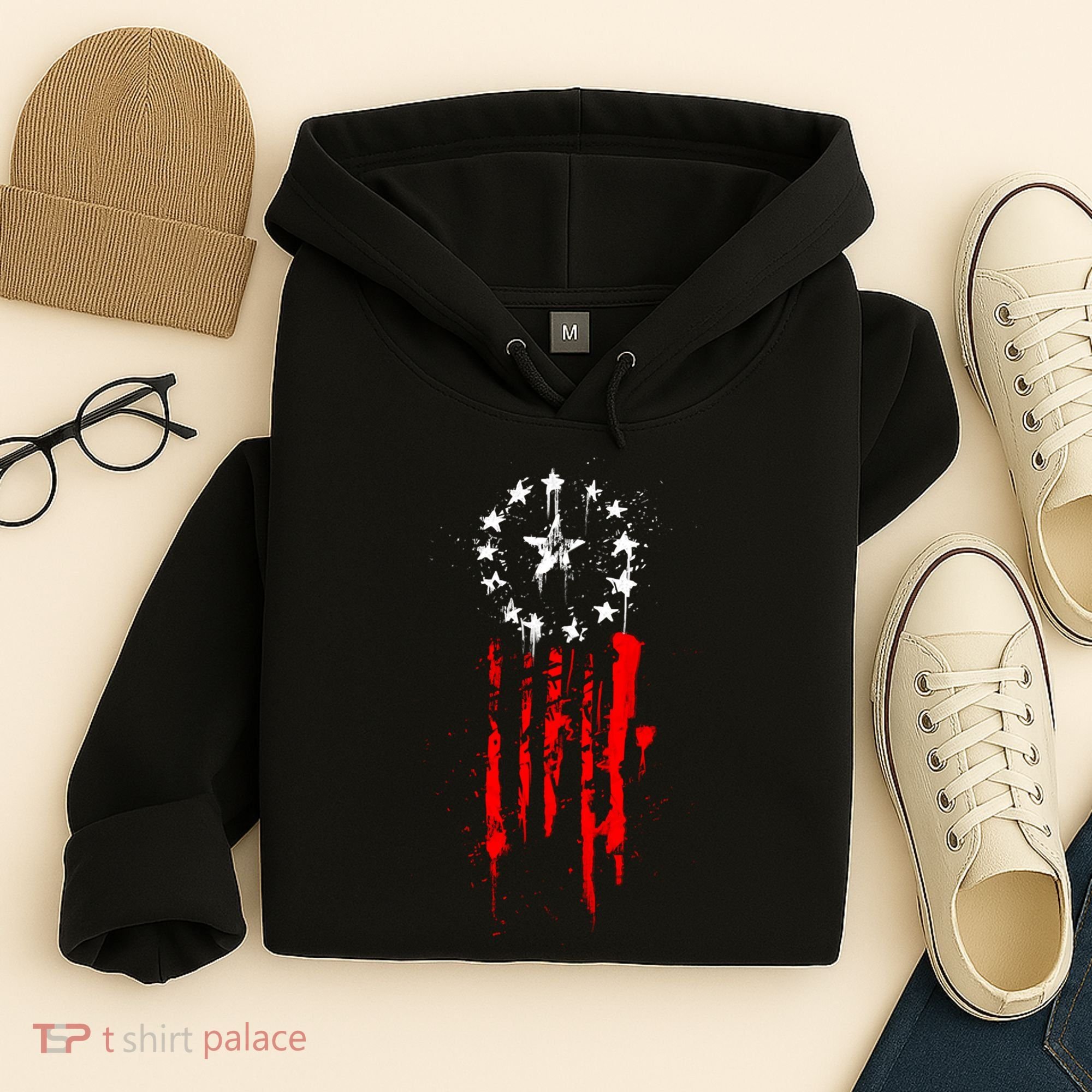 Old World Flag Hoodie