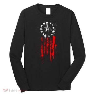Old World Flag Long Sleeve Shirt