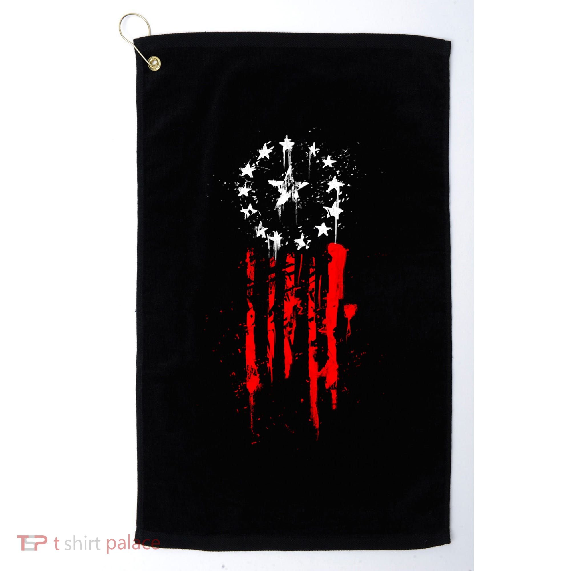 Old World Flag Golf Towel