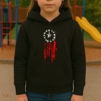 Old World Flag Kids Hoodie thumb 3