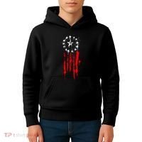 Old World Flag Kids Hoodie thumb 4
