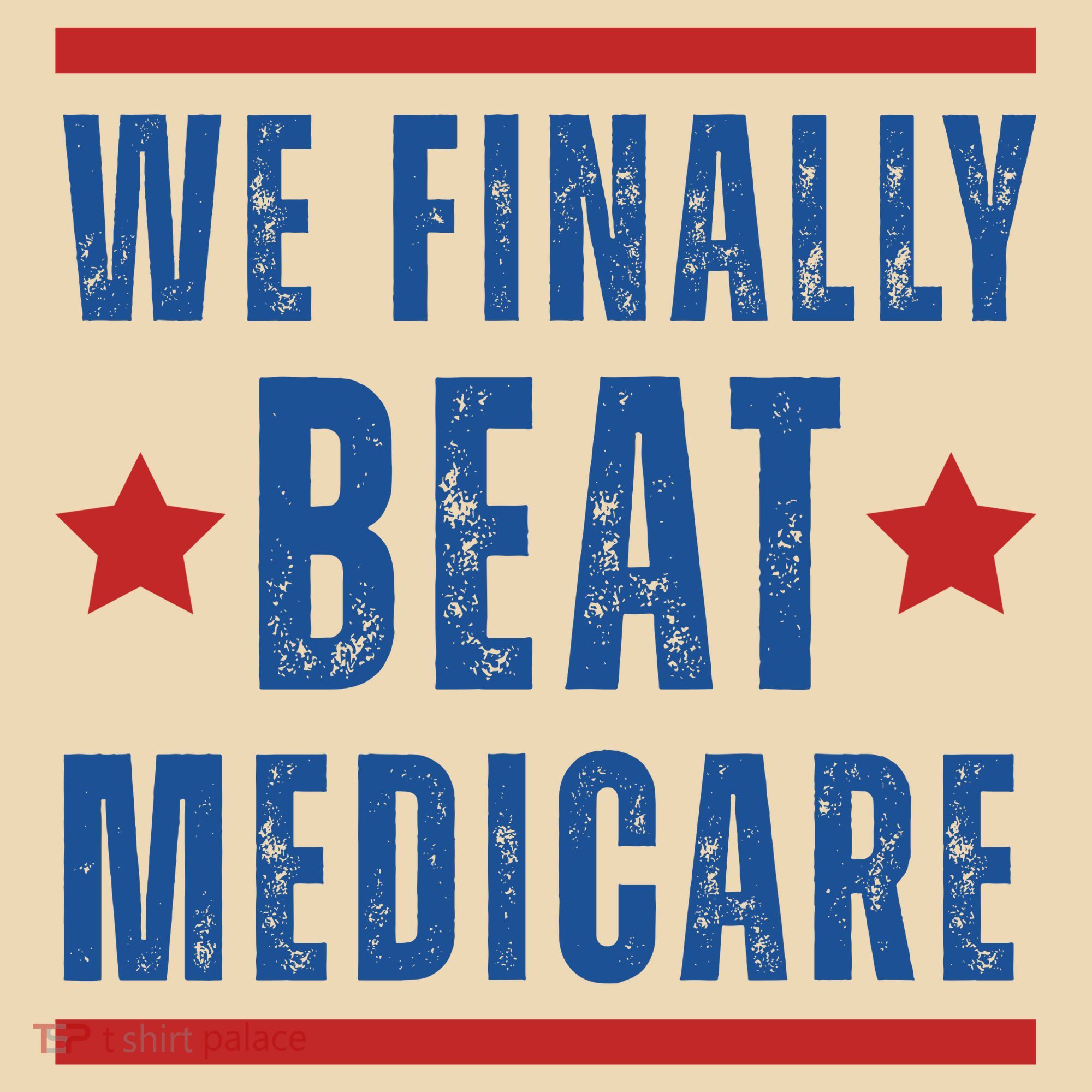 Official We Finally Beat Medicare Poltical Tote Bag