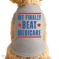 Official We Finally Beat Medicare Poltical Doggie Tank thumb 0
