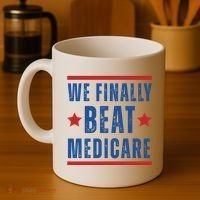 Official We Finally Beat Medicare Poltical Coffee Mug thumb 4