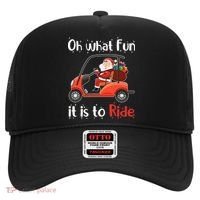 Oh What Fun It Is To Ride Golf Cart Golfer Christmas Golfing Hat thumb 0