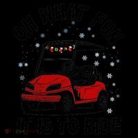 Oh What Fun It Is To Ride Funny Golf Christmas Coffee Mug thumb 5