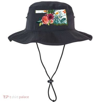 Oklahoma Watercolor Flower Bucket Hat
