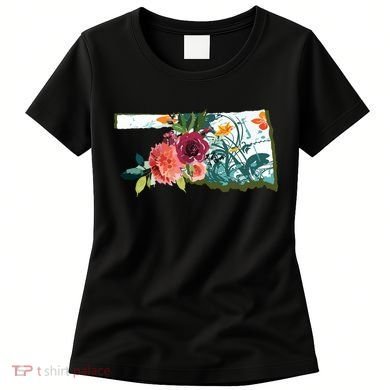 Oklahoma Watercolor Flower Women's T-Shirt