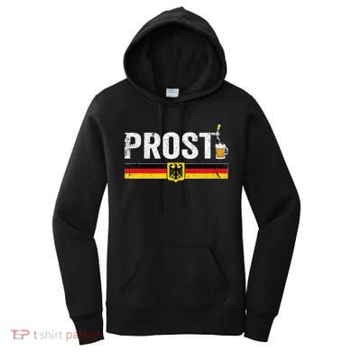 Oktoberfest Women German Flag Prost Women's Hoodie