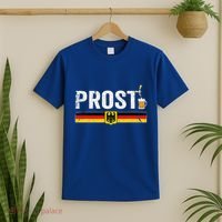 Oktoberfest Women German Flag Prost T-Shirt thumb 2