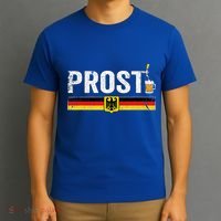 Oktoberfest Women German Flag Prost T-Shirt thumb 3