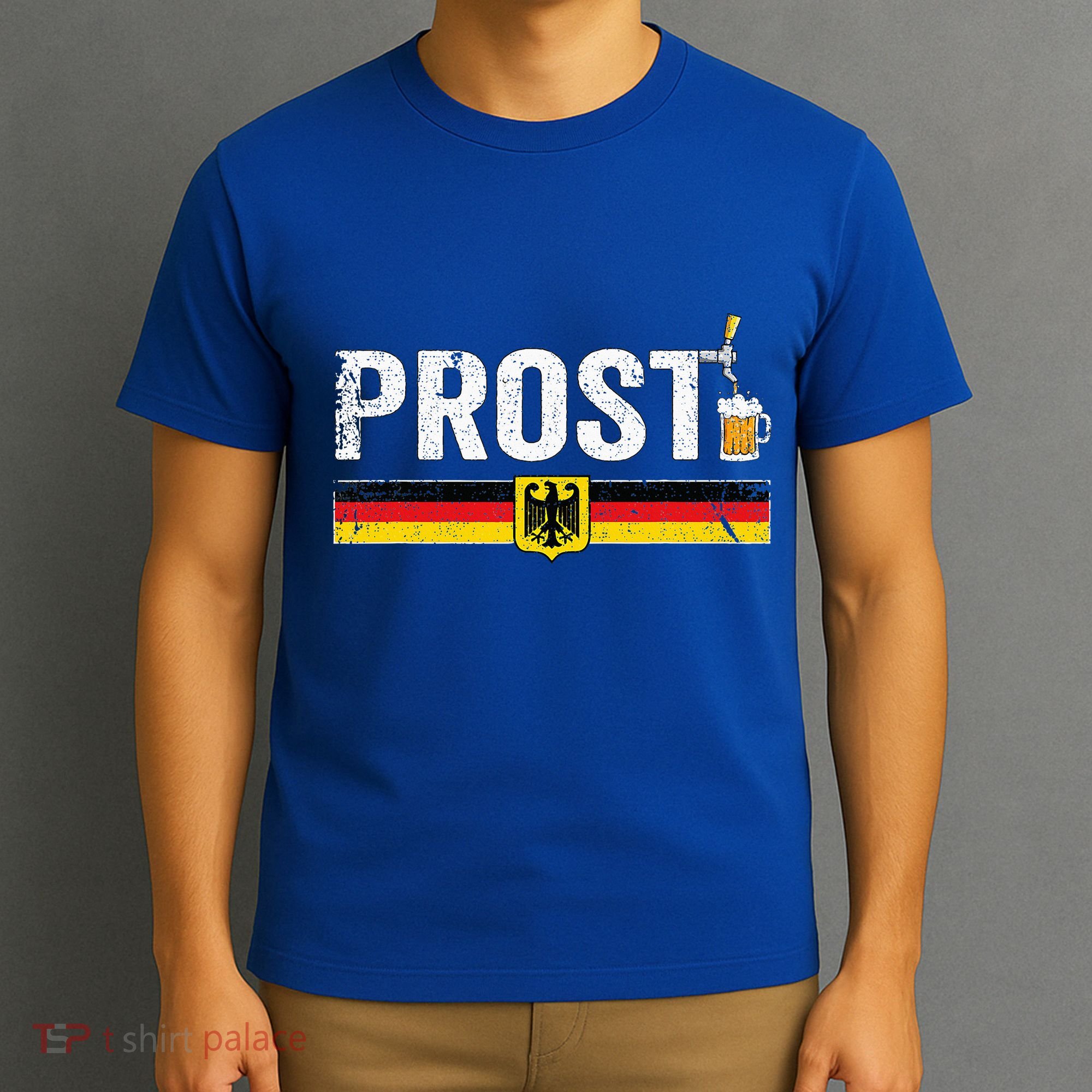 Oktoberfest Women German Flag Prost T-Shirt