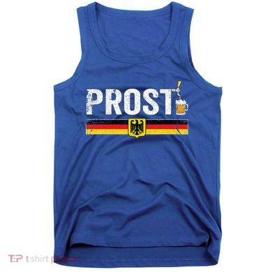Oktoberfest Women German Flag Prost Tank Top