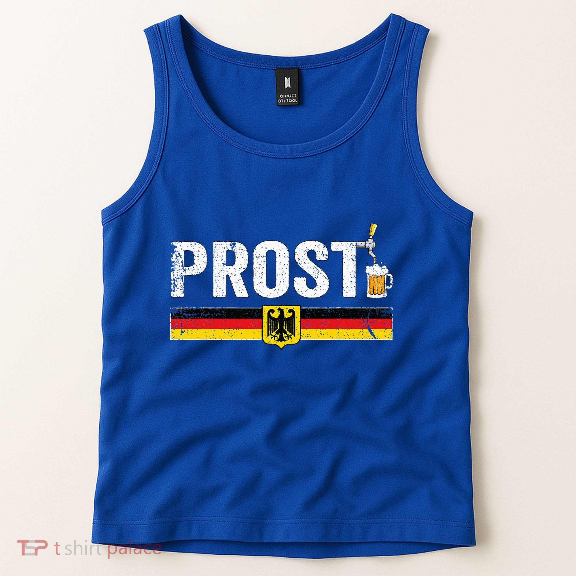 Oktoberfest Women German Flag Prost Tank Top