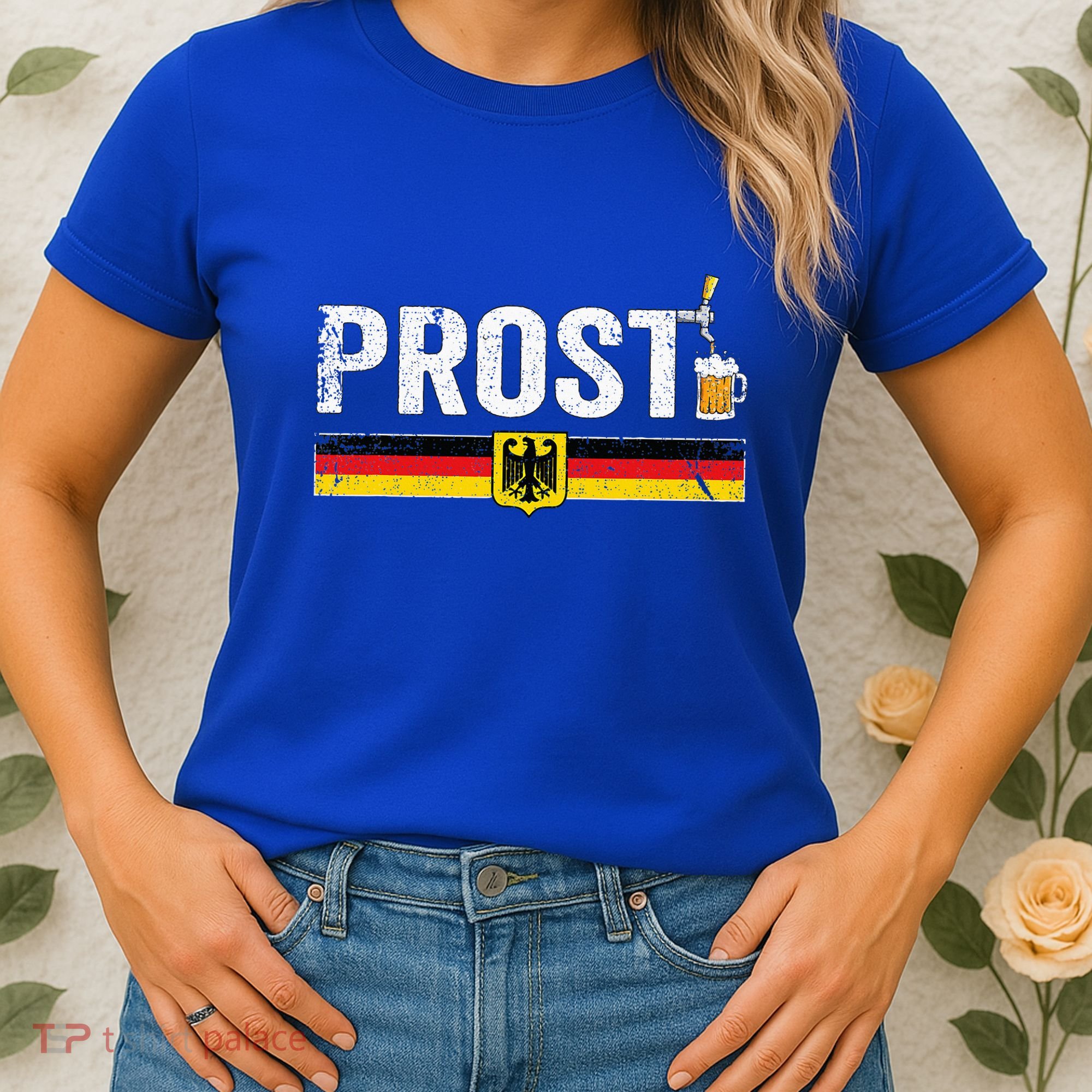 Oktoberfest Women German Flag Prost Women's T-Shirt