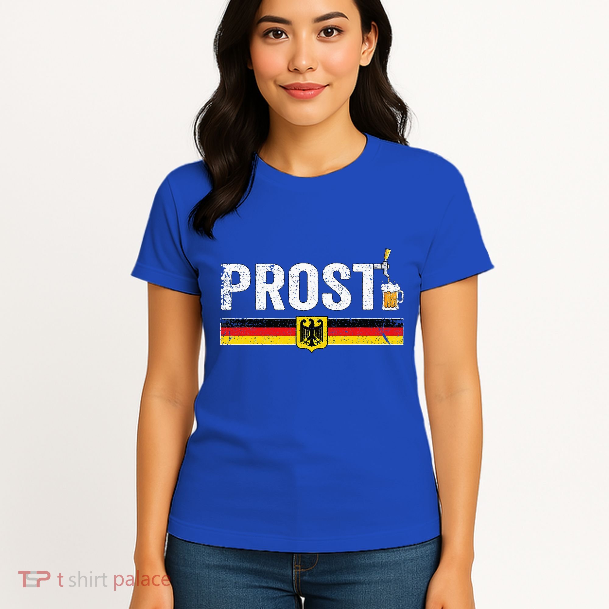 Oktoberfest Women German Flag Prost Women's T-Shirt