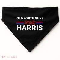 Old White Guys For Harris Kamala USA-Made Doggie Bandana thumb 0
