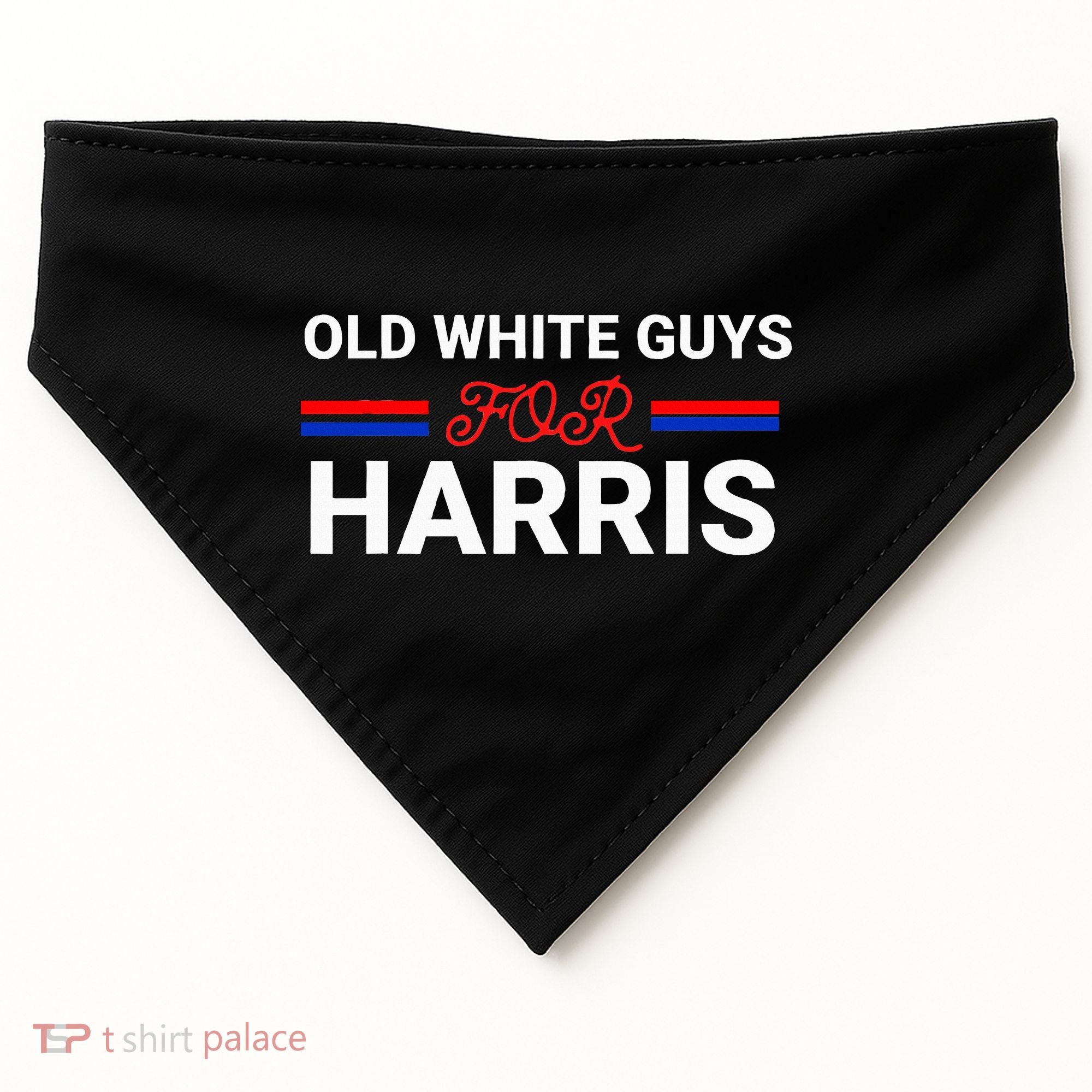 Old White Guys For Harris Kamala USA-Made Doggie Bandana