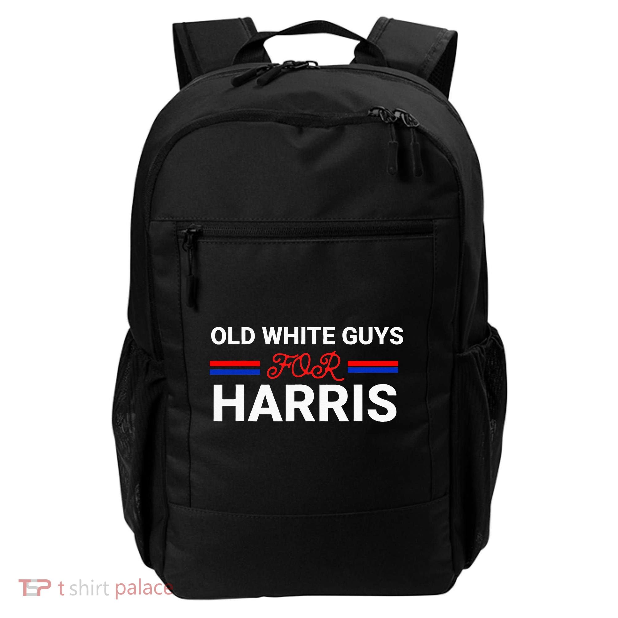 Old White Guys For Harris Kamala Backpack