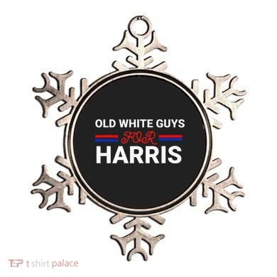 Old White Guys For Harris Kamala Ornament