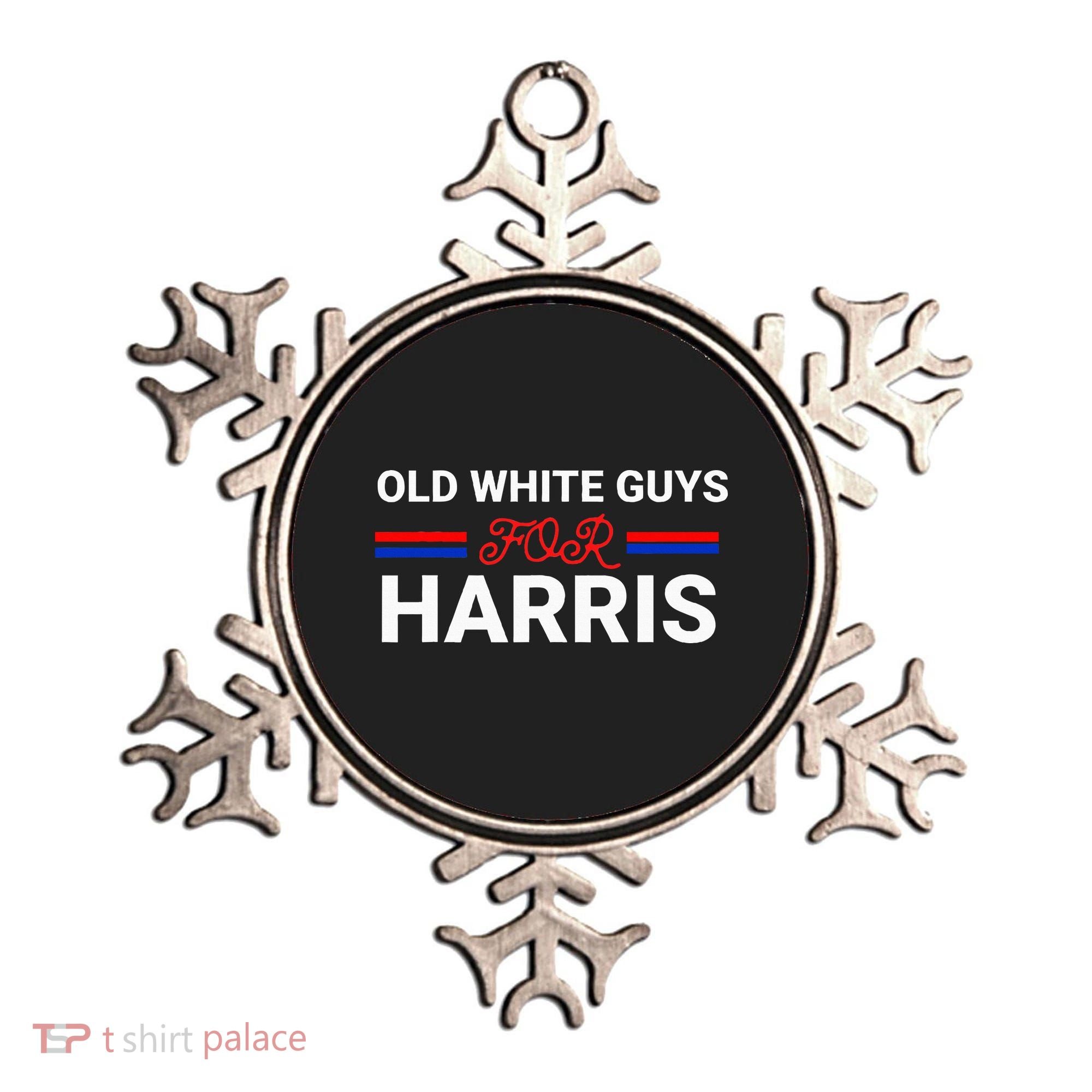 Old White Guys For Harris Kamala Ornament