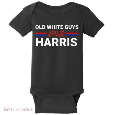 Old White Guys For Harris Kamala Baby Bodysuit