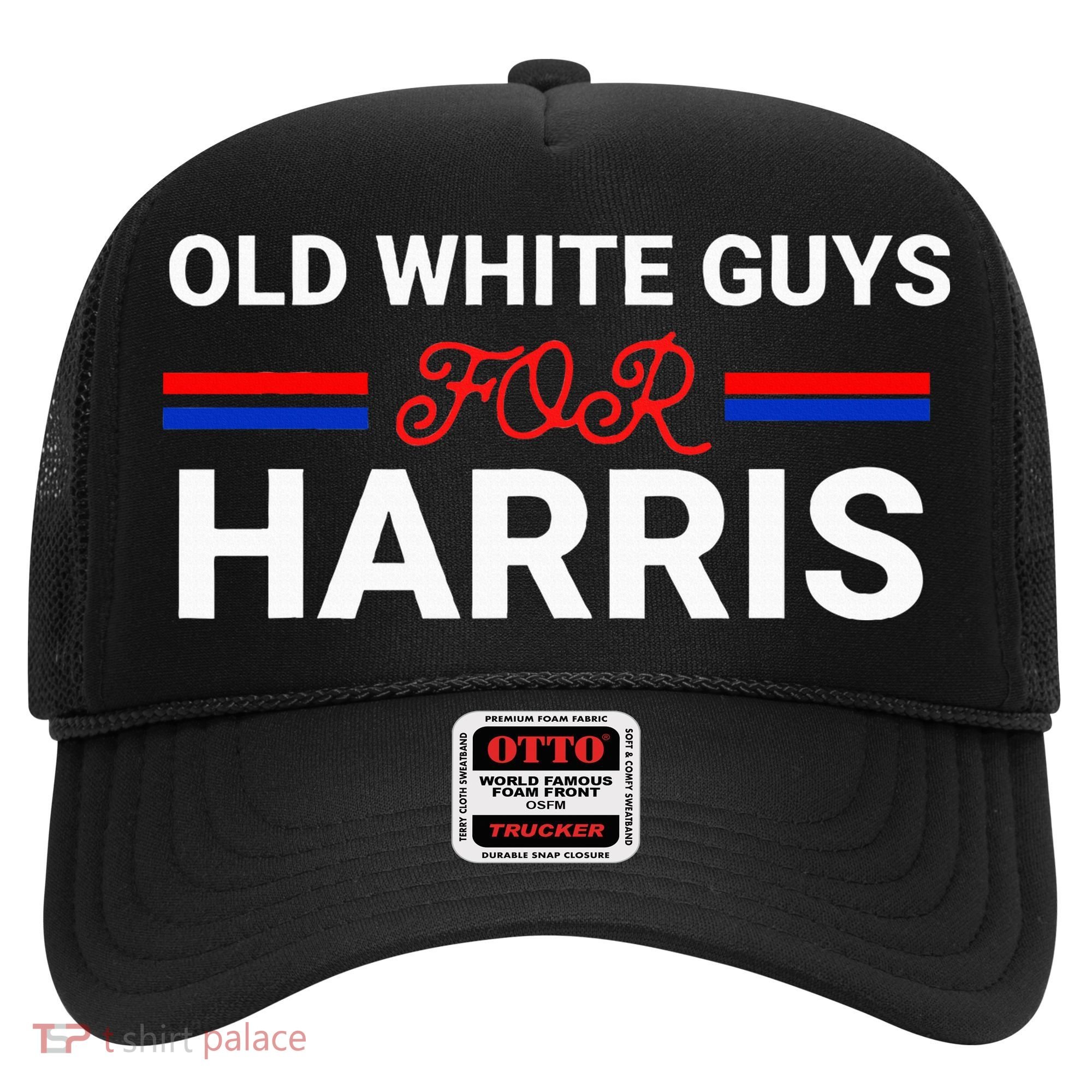 Old White Guys For Harris Kamala Hat