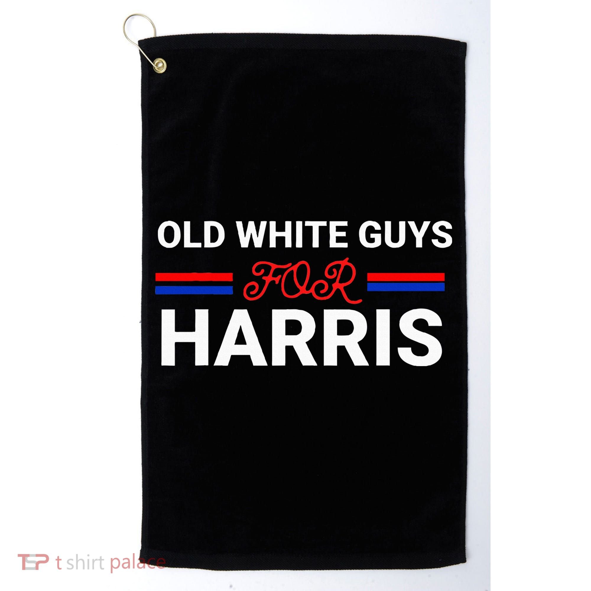 Old White Guys For Harris Kamala Golf Towel