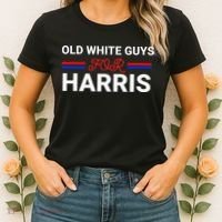 Old White Guys For Harris Kamala Women's T-Shirt thumb 2