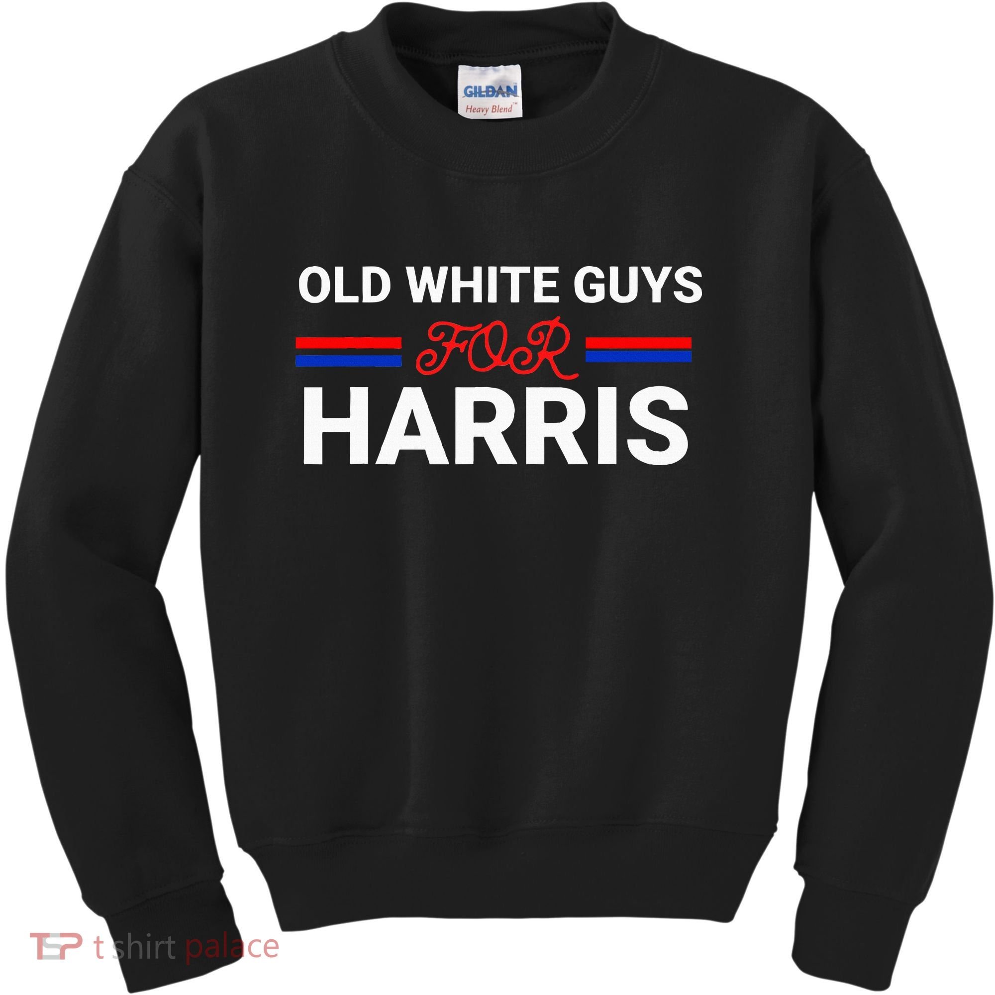 Old White Guys For Harris Kamala Kids Sweatshirt