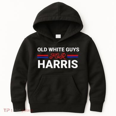 Old White Guys For Harris Kamala Kids Hoodie