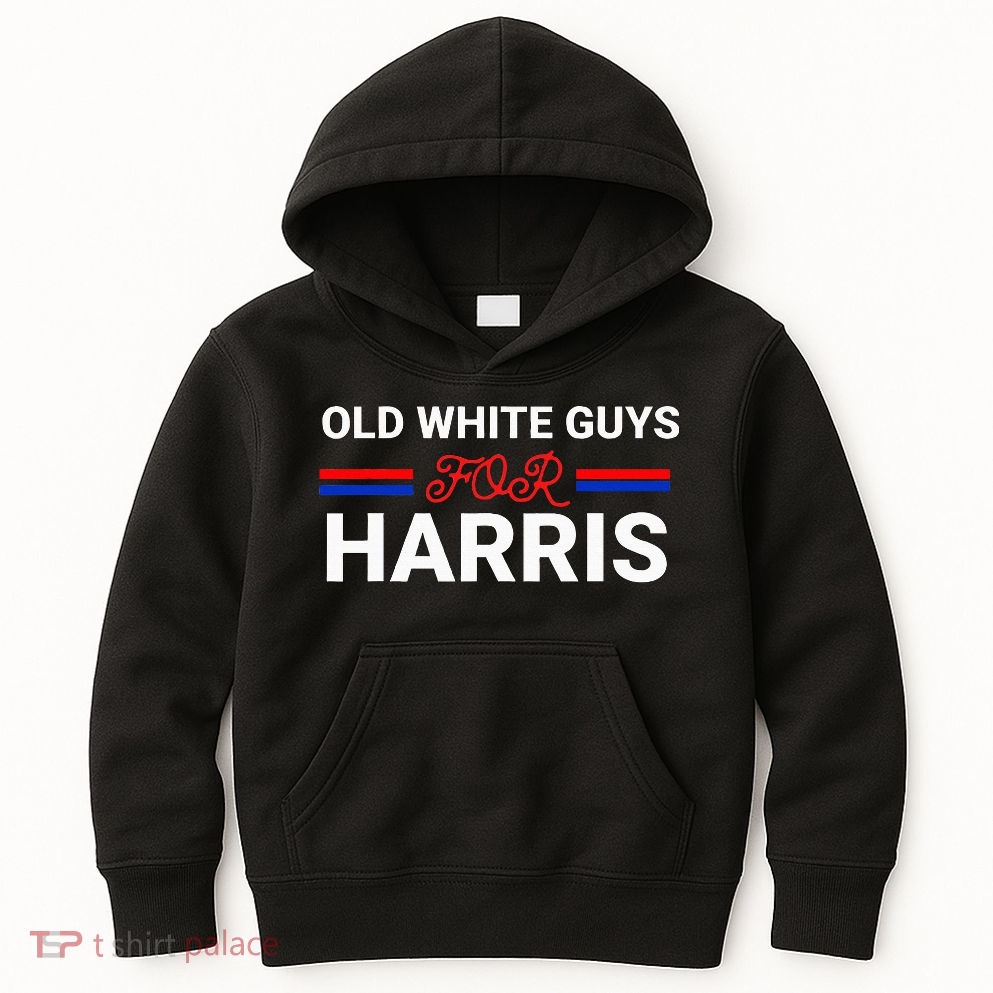 Old White Guys For Harris Kamala Kids Hoodie