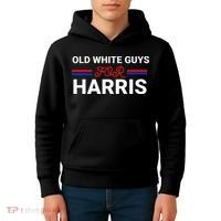 Old White Guys For Harris Kamala Kids Hoodie thumb 4