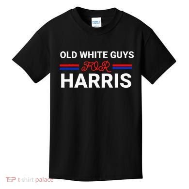 Old White Guys For Harris Kamala Kids T-Shirt