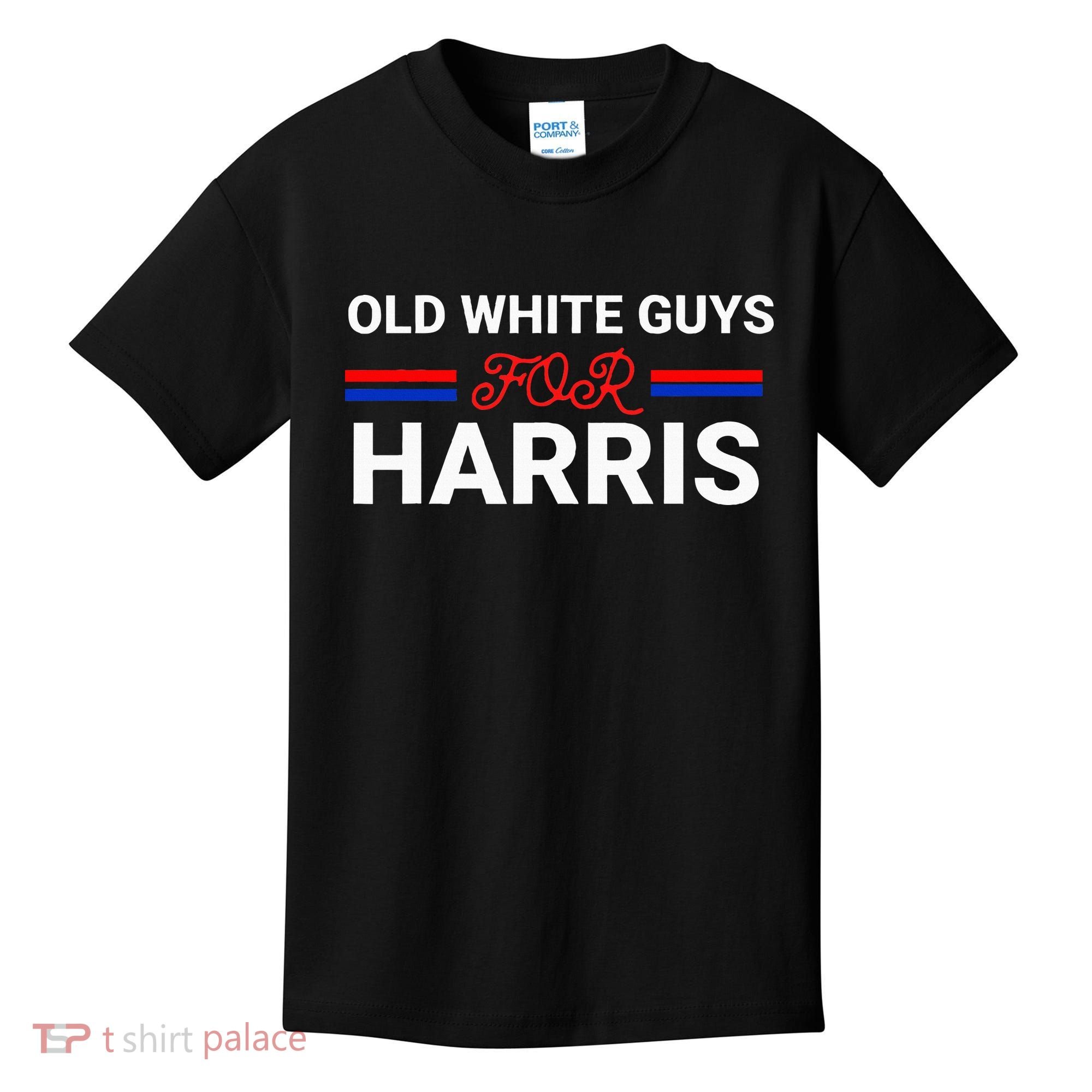 Old White Guys For Harris Kamala Kids T-Shirt