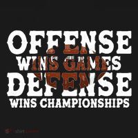Offense Wins Games Defense Wins Championships Wool Snapback Cap thumb 2