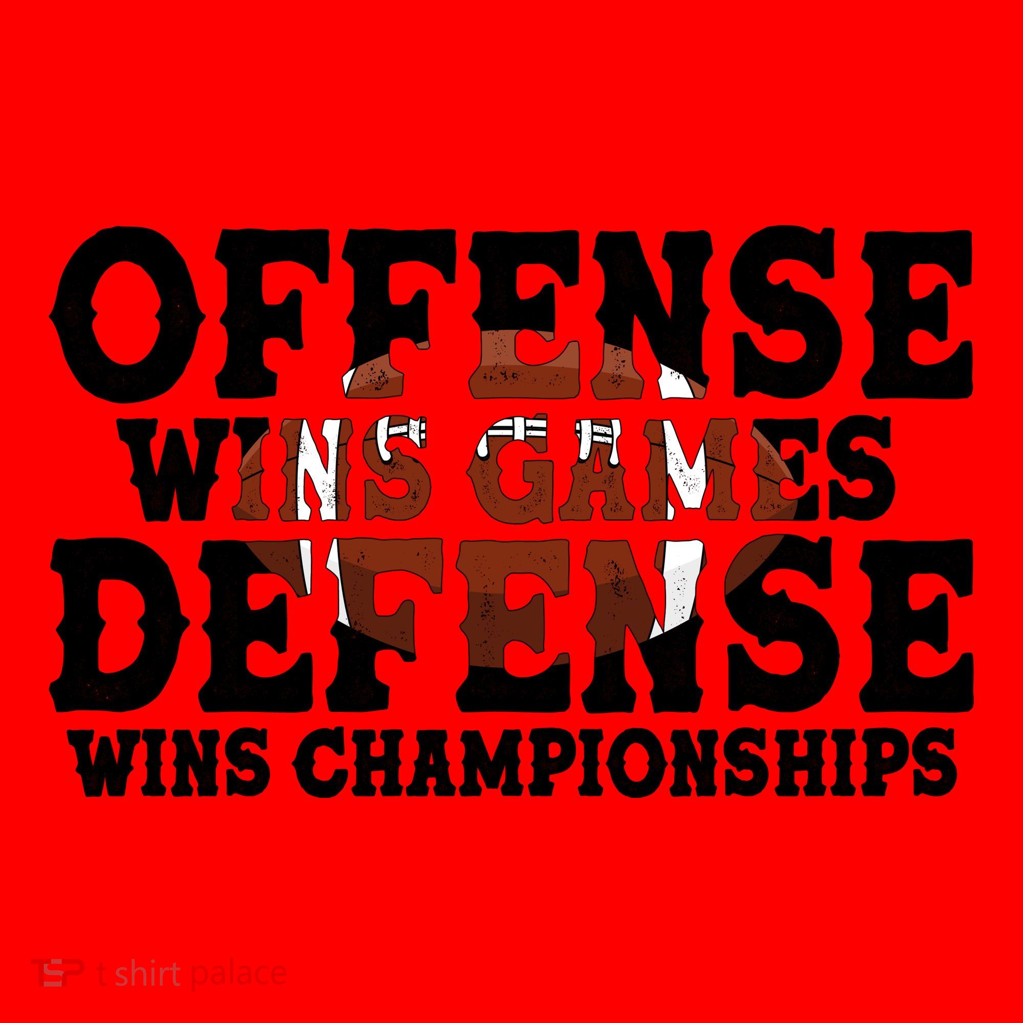 Offense Wins Games Defense Wins Championships Santa Hat