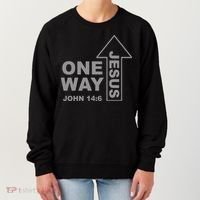 One Way Jesus Christian Women's Sweatshirt thumb 0