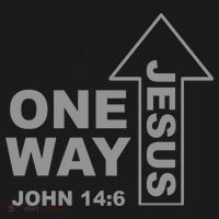 One Way Jesus Christian Tote Bag thumb 4