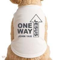 One Way Jesus Christian Doggie Tank thumb 0