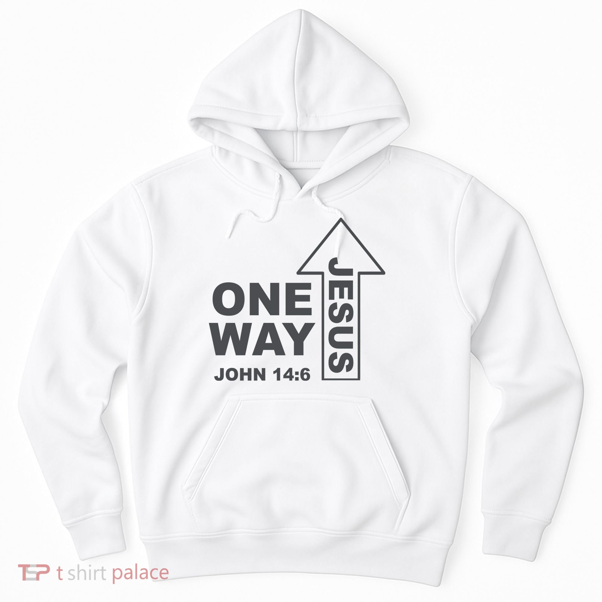 One Way Jesus Christian Hoodie