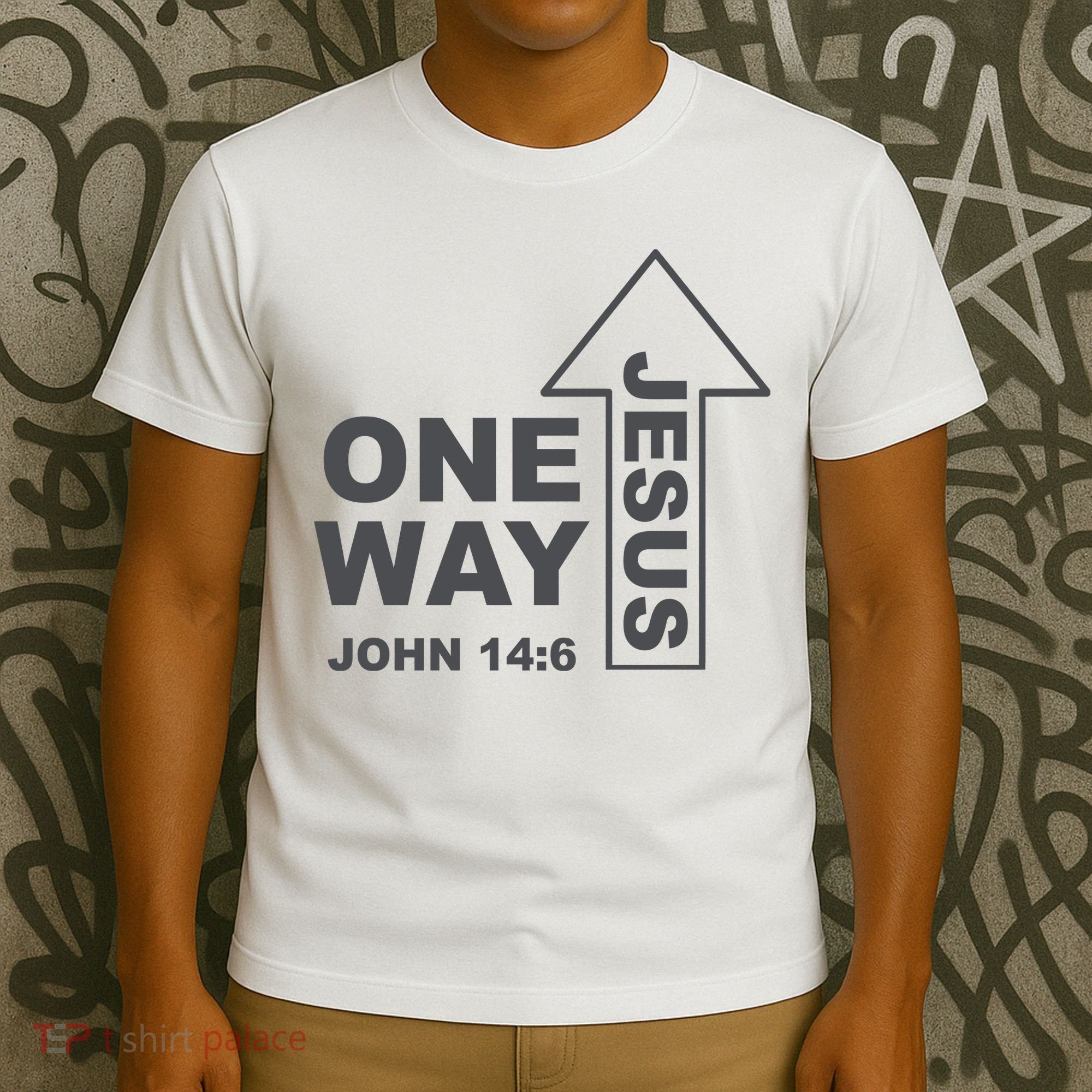 One Way Jesus Christian T-Shirt