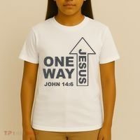 One Way Jesus Christian T-Shirt thumb 4