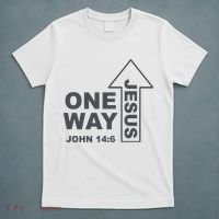 One Way Jesus Christian T-Shirt thumb 5