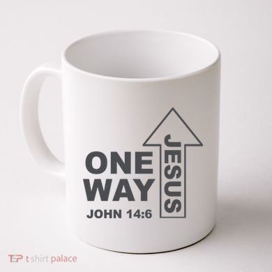 One Way Jesus Christian Coffee Mug