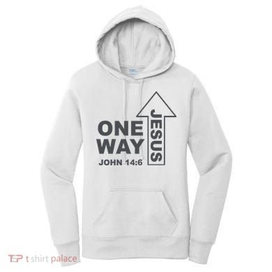 One Way Jesus Christian Women's Hoodie