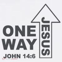 One Way Jesus Christian Mousepad thumb 1